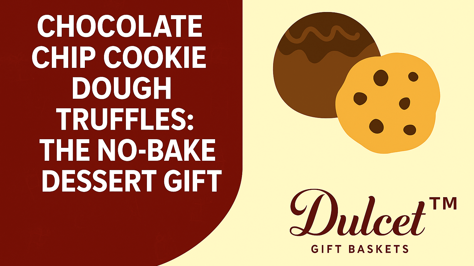 Chocolate Chip Cookie Dough Truffles The No-Bake Dessert Gift