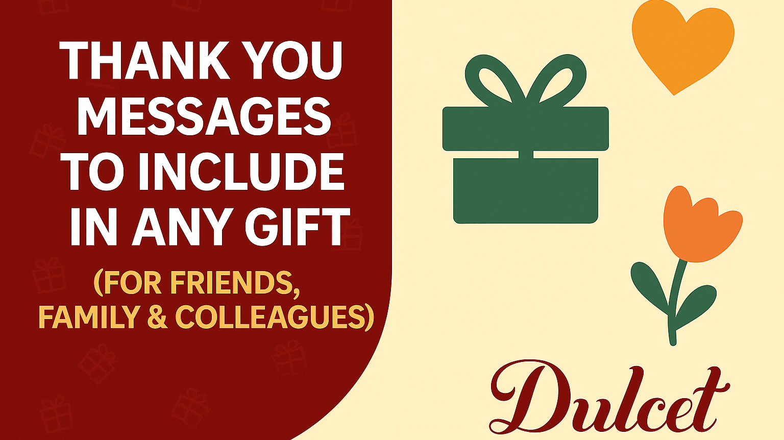 Thank You Messages to Include in Any Gift (For Friends, Family & Colleagues)