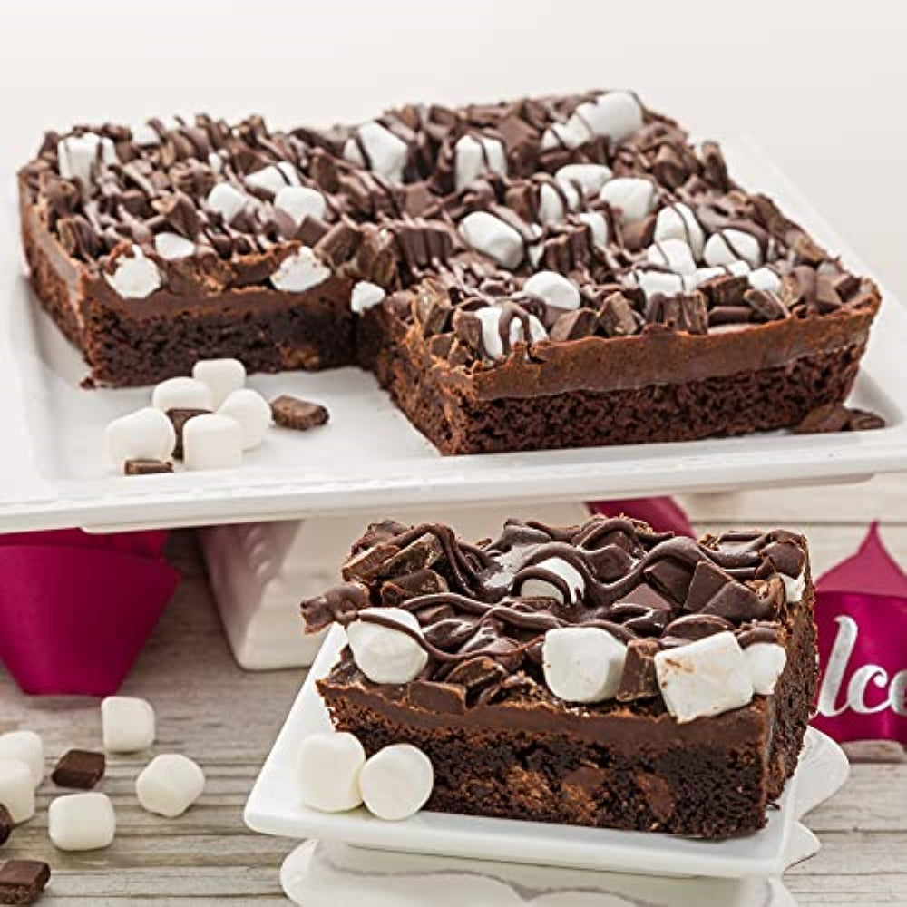 Chocolate Smore Favorite Brownie Cake - Dulcet Gift Baskets