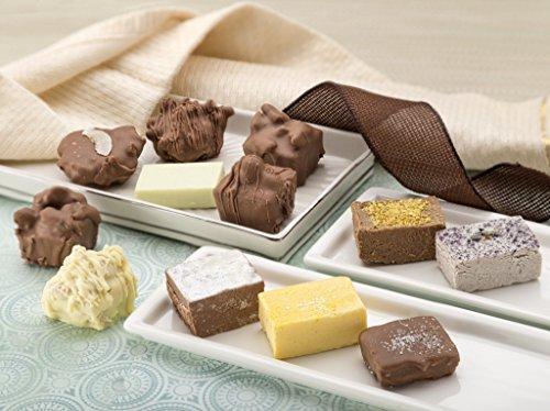 Pink Box Gourmet Chocolates Assortment - Dulcet Gift Baskets