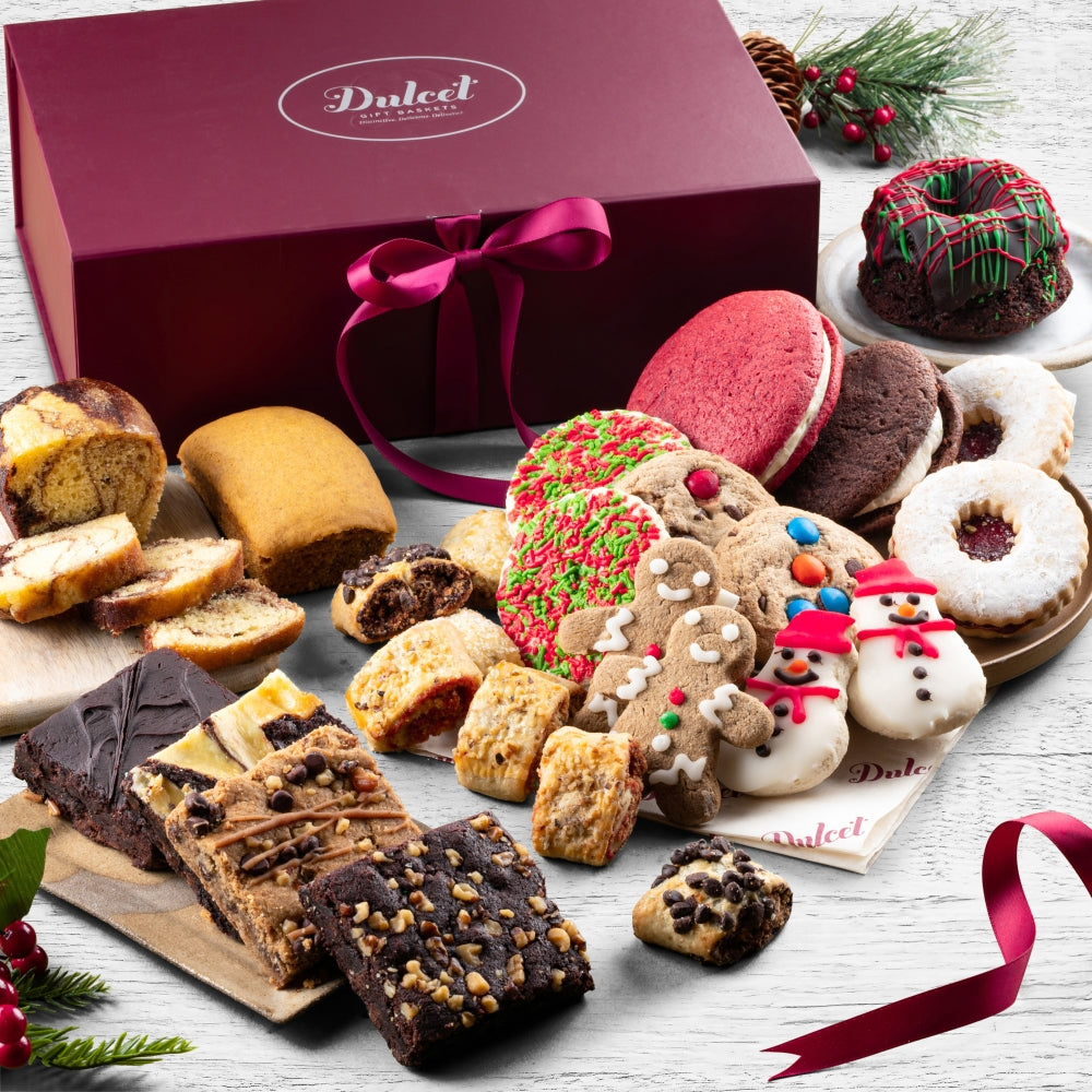 Buy Deluxe Holiday Baked Goods Basket – Sweeten the Season
