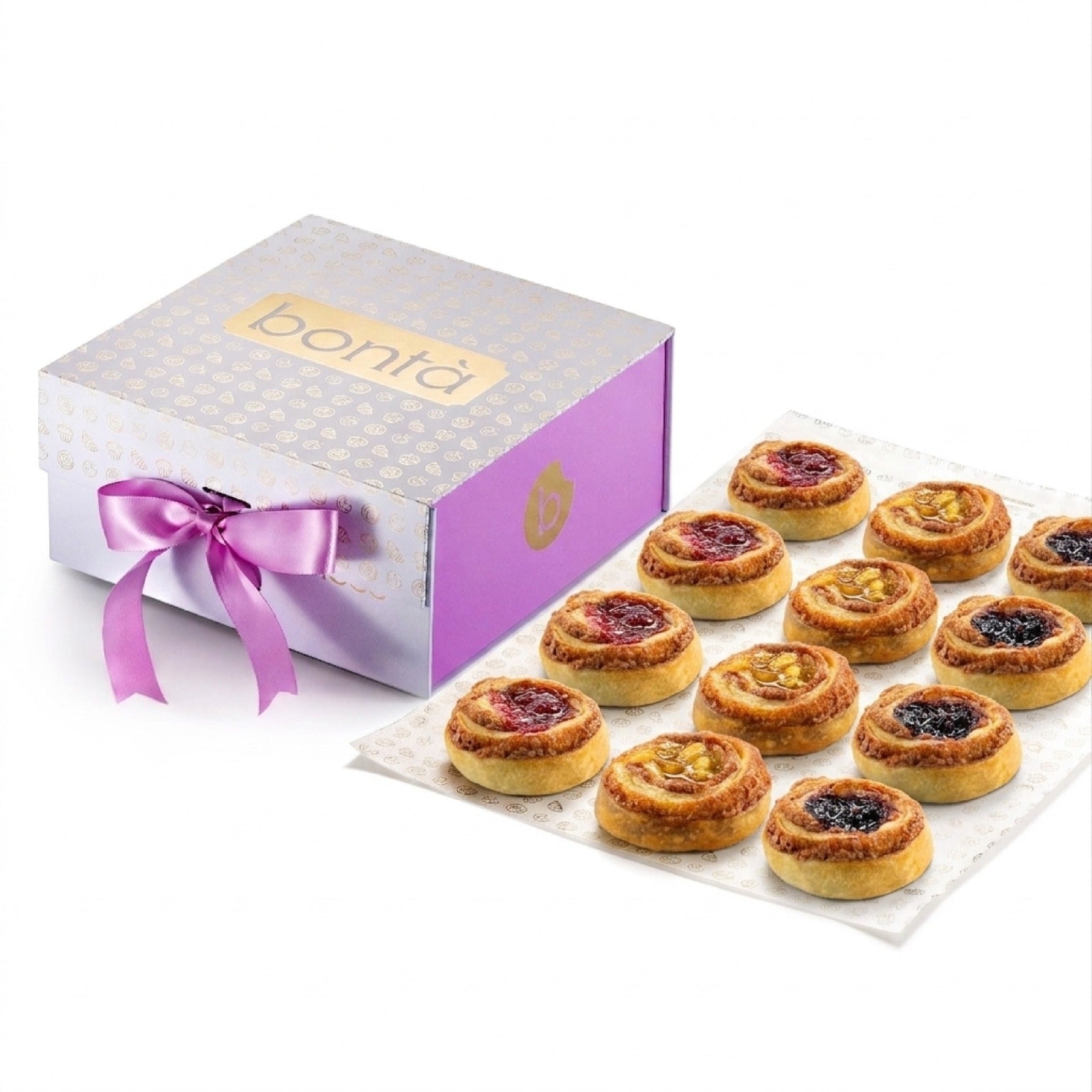 Assorted Danish Pastry Gift Box-12