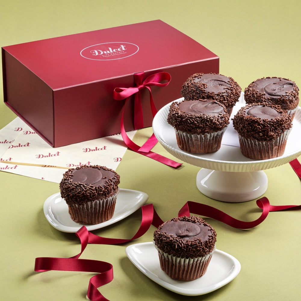 Favorite Chocolate Fudge Cupcake Gift Box