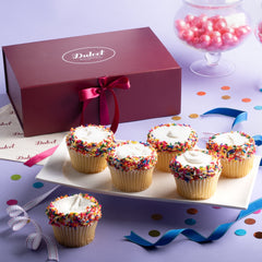 Birthday Favorite Sprinkle Cupcake Basket