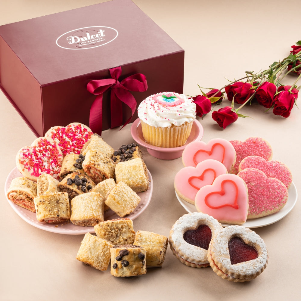 Shop Cookie & Cupcake Heart Collection Box | Frosted Treats