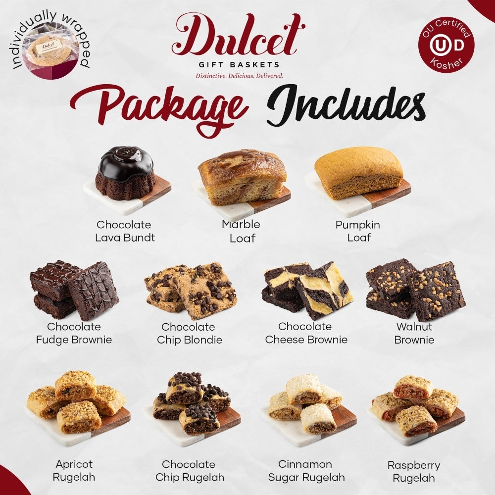 Order Sumptuous Bakery Sampler Gift Box | Pumpkin & Brownies