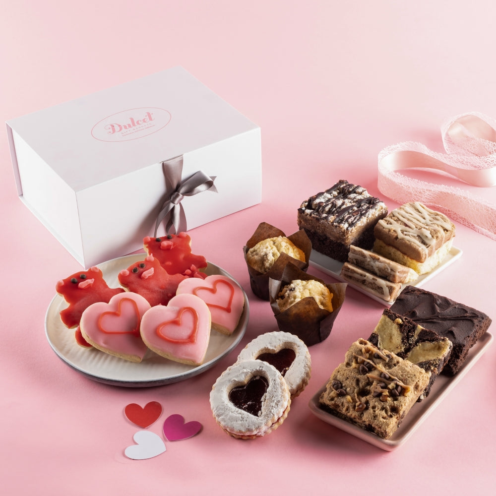 Valentines Day Cookie Deluxe Gift Box