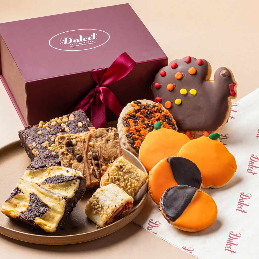 Thankful Turkey Cookie Gift Box