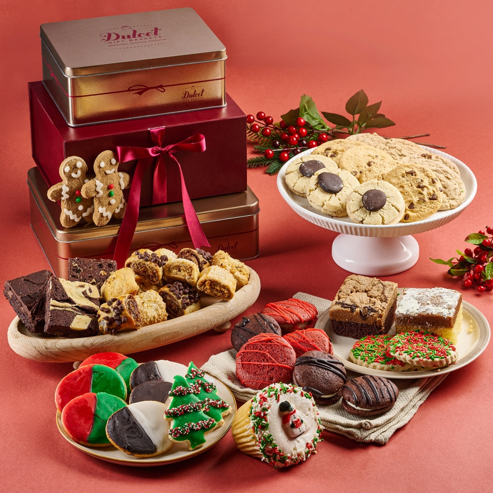 Deluxe Holiday Treats Gift Tower